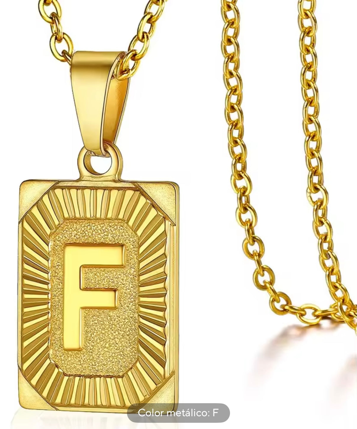 Initial necklace