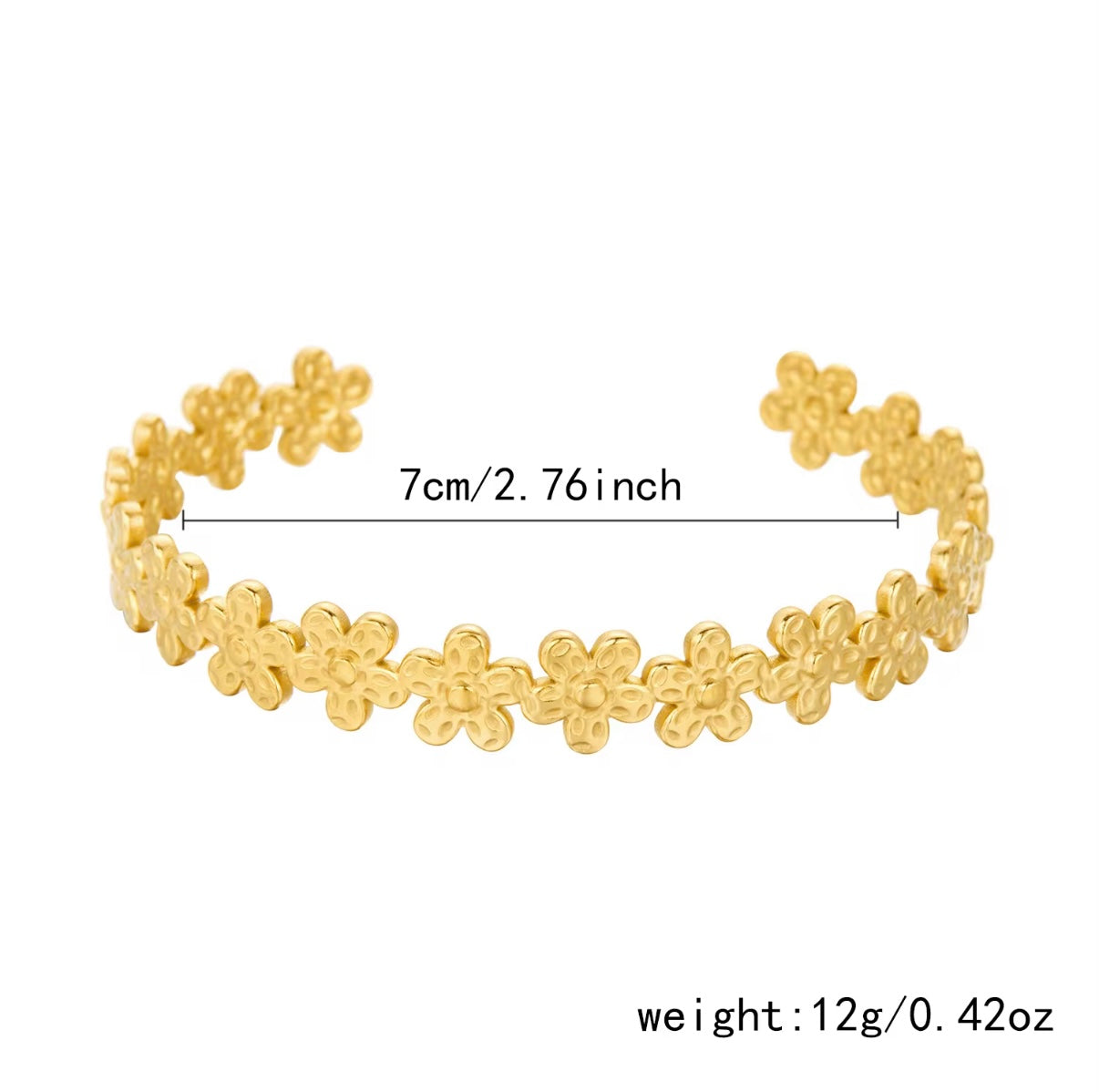 Flower bracelet