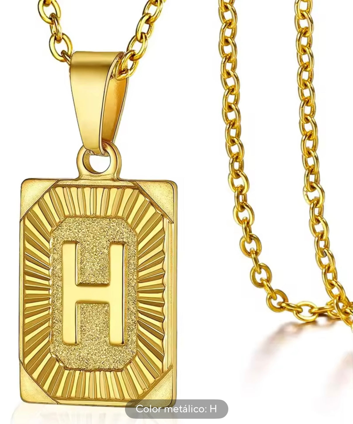 Initial necklace