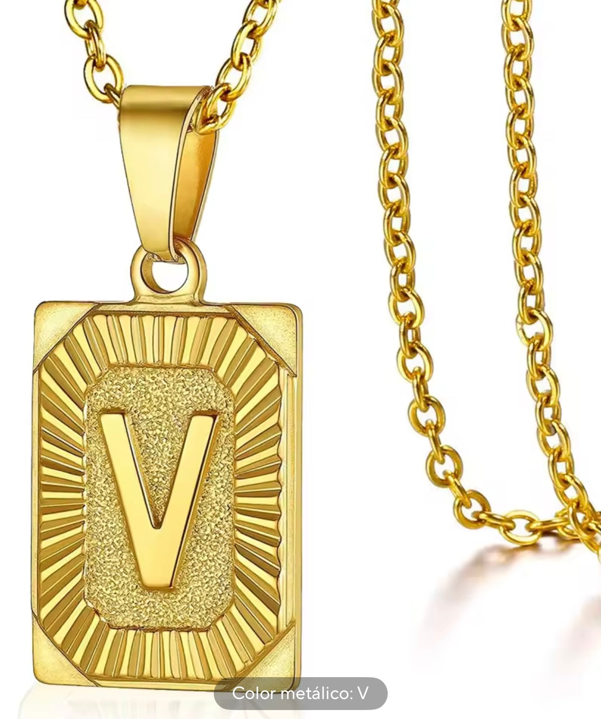 Initial necklace
