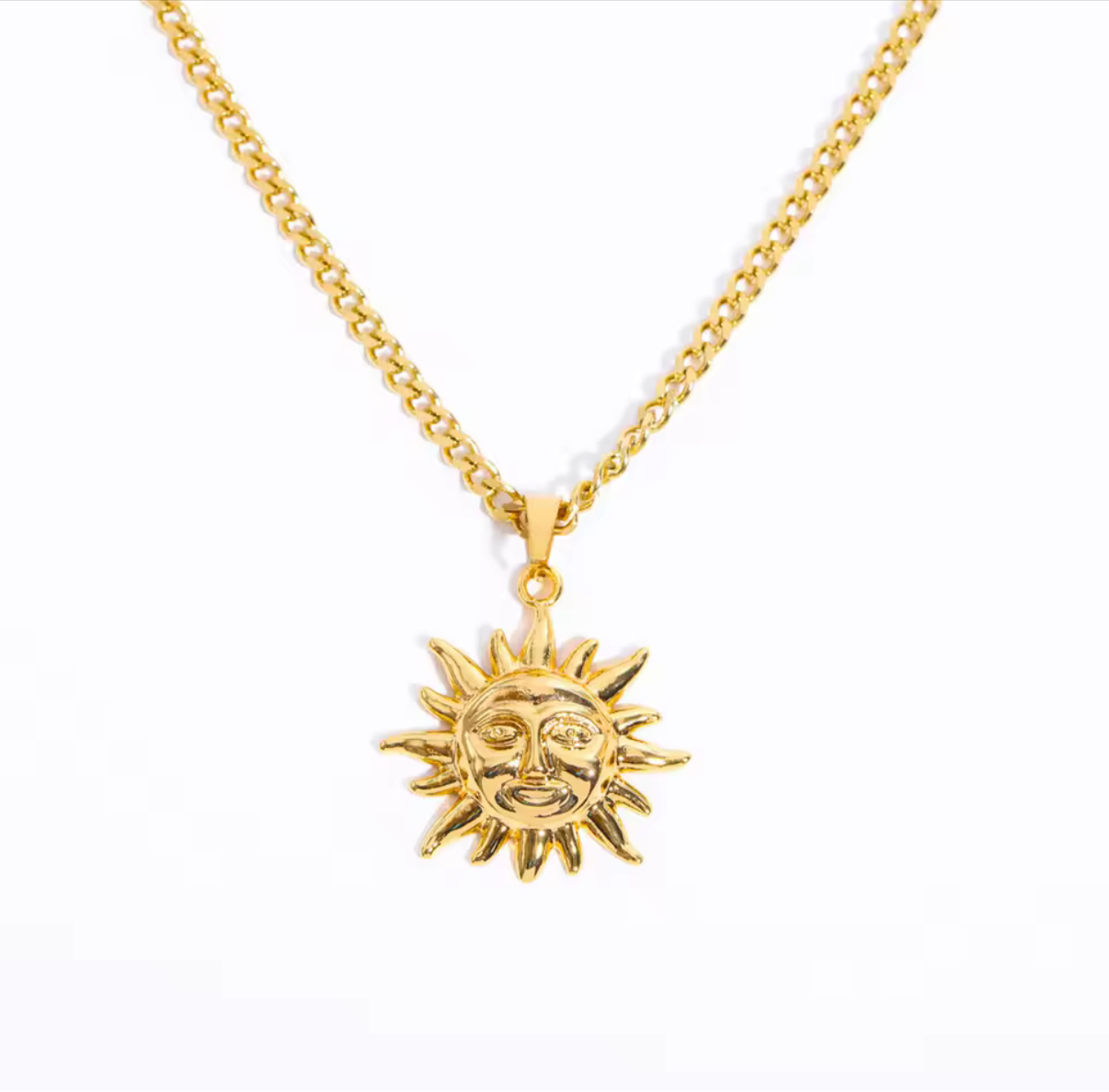 Sun necklace
