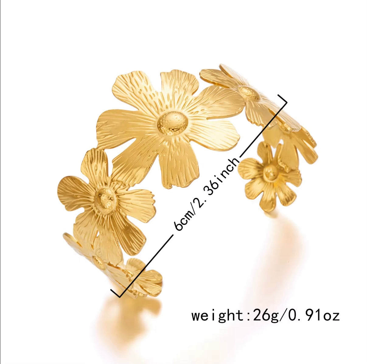 Flower bracelet