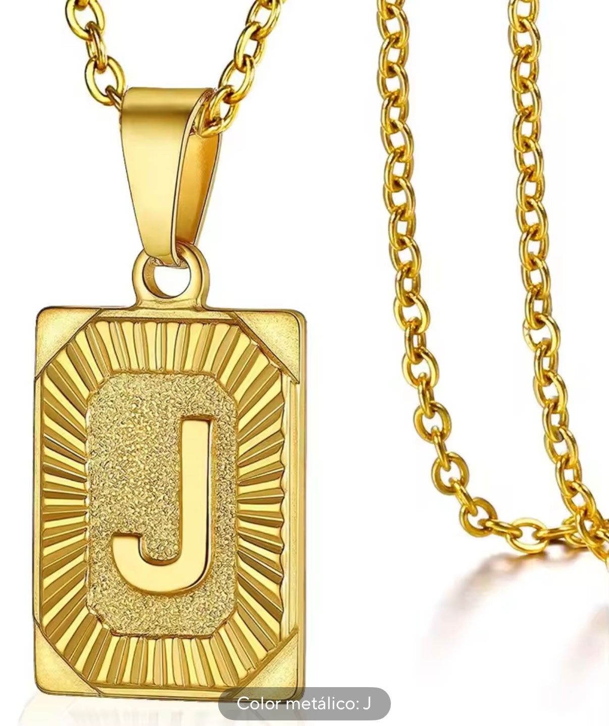 Initial necklace