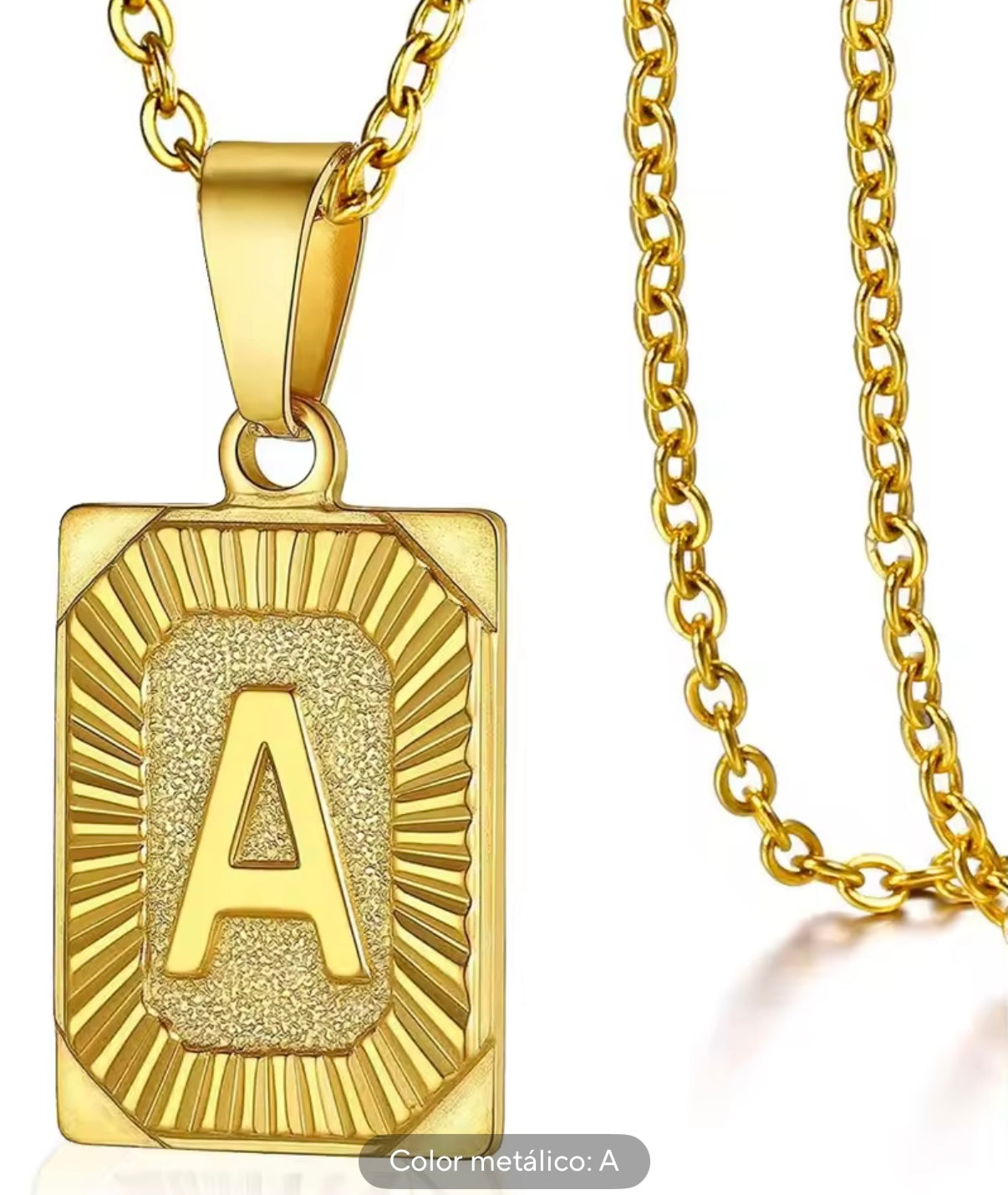 Initial necklace